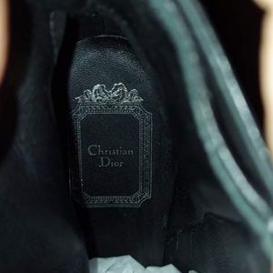 Christian Dior size 37 1/2 ( US size 7.5) Black